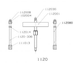 EXTRACTOR FORZA 2 ALARGADERAS 255X325